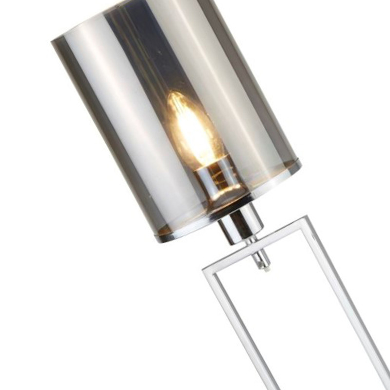 Searchlight krištáľová sviečková stojanová lampa EU9053CC