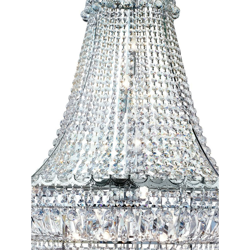 Searchlight závesný krištáľový luster VERSAILLES 9112-102CC