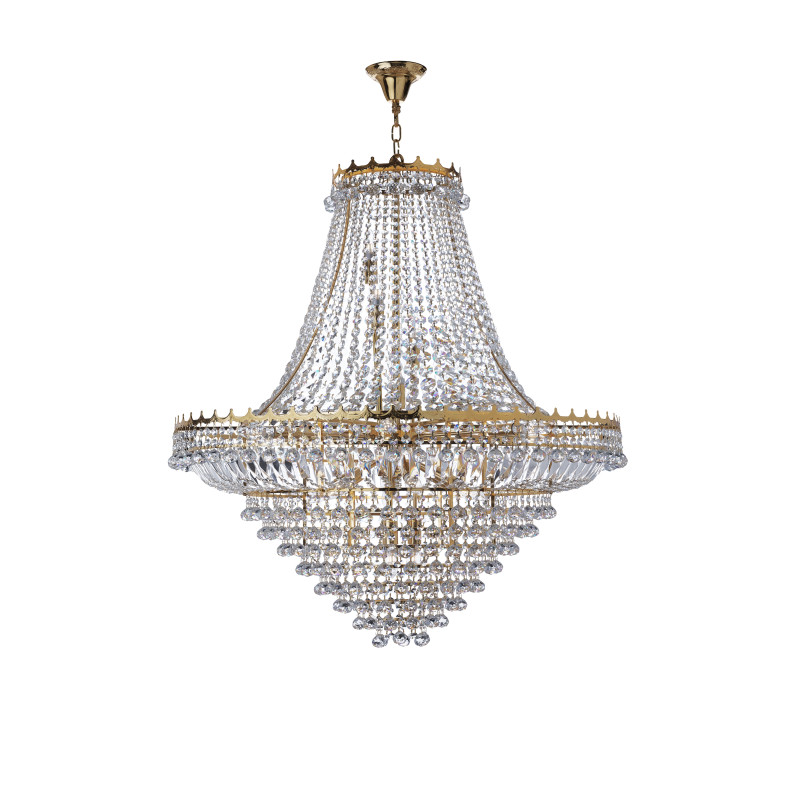Searchlight závesný krištáľový luster VERSAILLES 9112-102GO