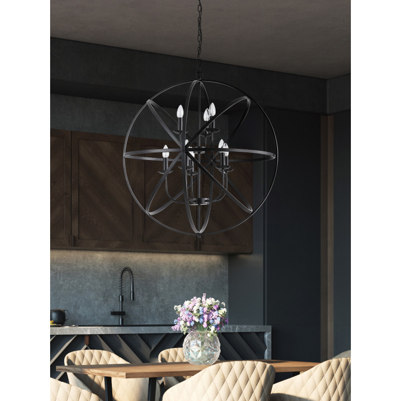 Searchlight 2478-8BK