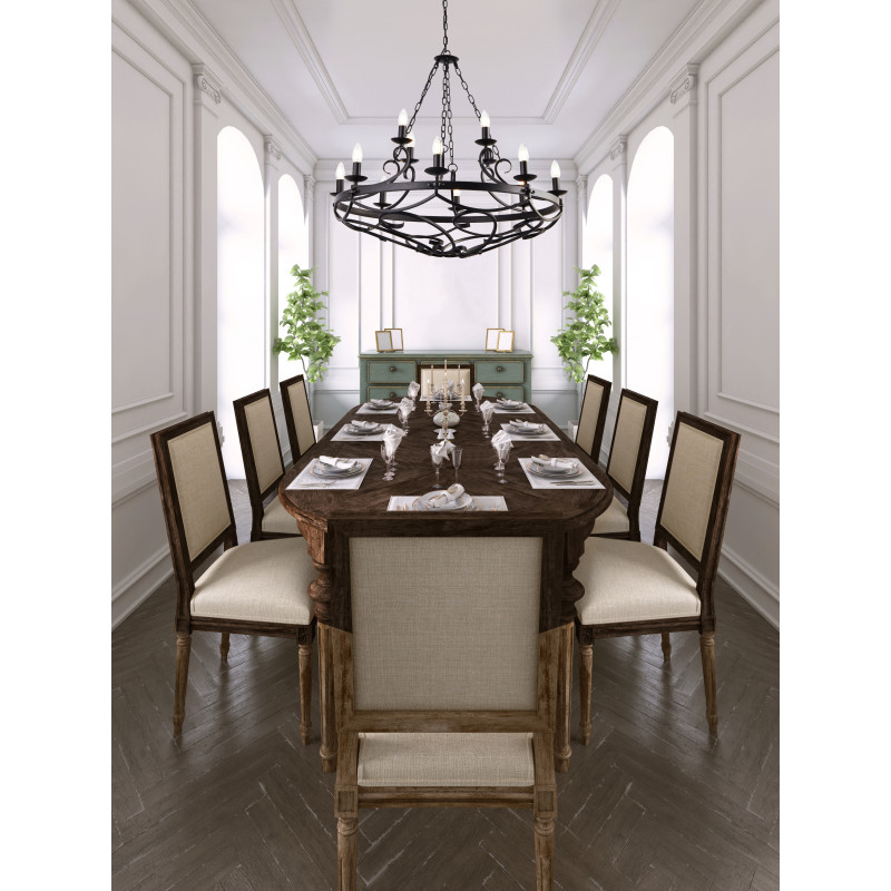 Searchlight 8912-12BK