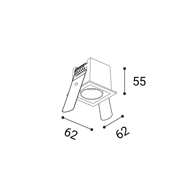 LED2 RIVA MAXI 1, B 5W 3000K/3500K/4000K 2560653