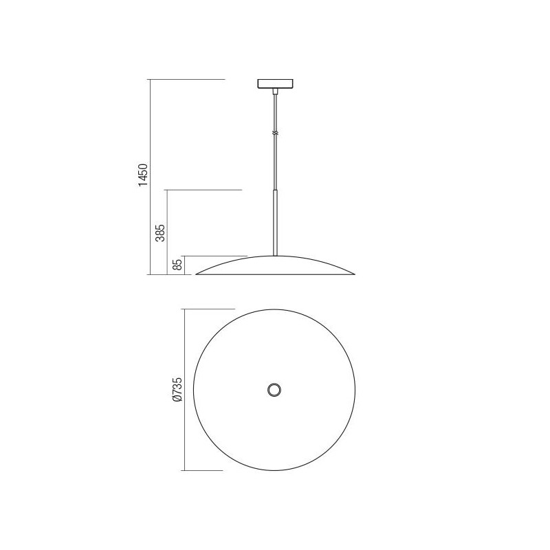 Redo závesné svietidlo CYMBAL 01-1744