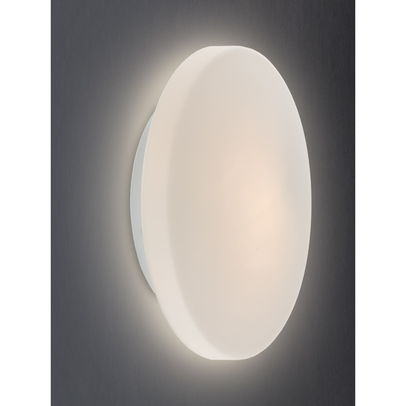 Redo ModernéStropné svietidlo z fúkaného opálového RONDO 05-572 