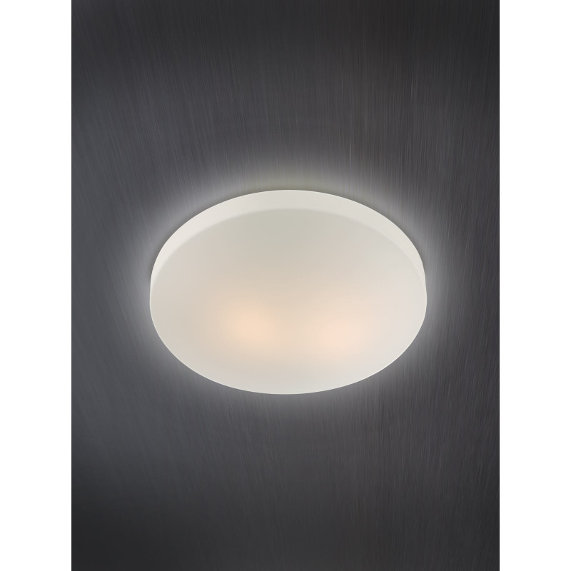 Redo ModernéStropné svietidlo z fúkaného opálového RONDO 05-573 