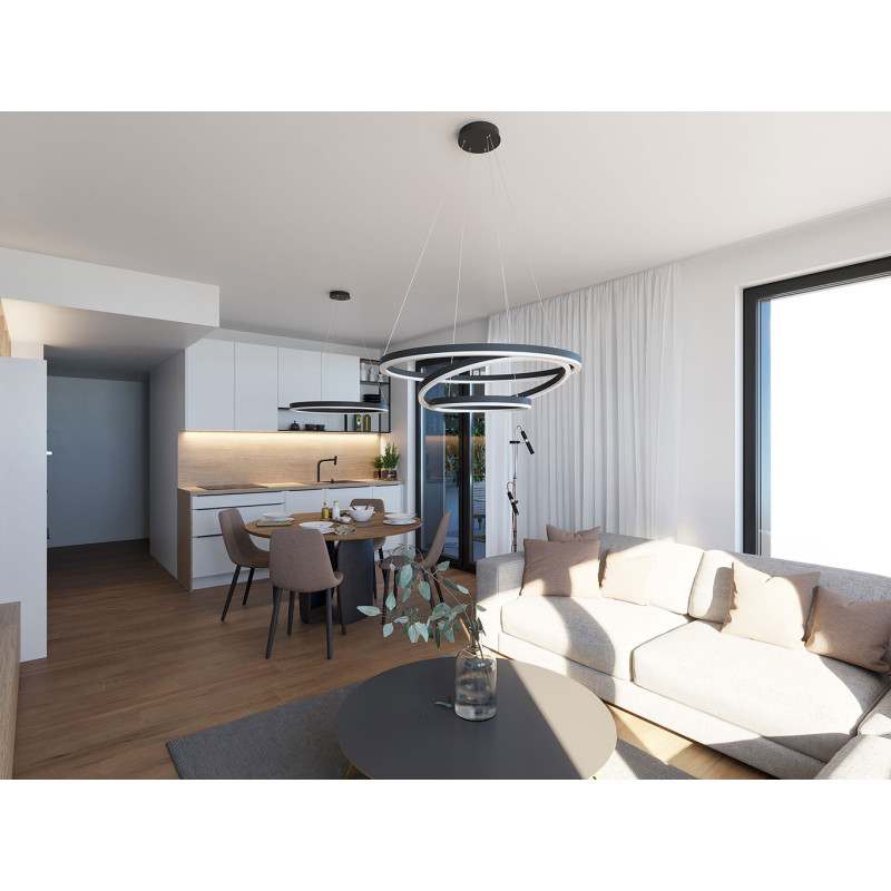 LED2 CIRCLE 3 P-Z, N TRIAC 136W 2700K/3000K/4000K 3271176DT