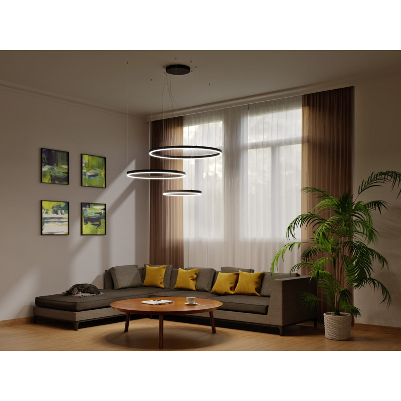 LED2 CIRCLE SET 2 P-Z, N TRIAC 104W 2700K/3000K/4000K 3274676DT