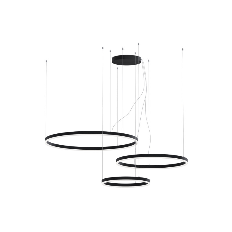 LED2 CIRCLE SET 3 P-Z, B DALI/PUSH 136W 2700K/3000K/4000K 3274773D
