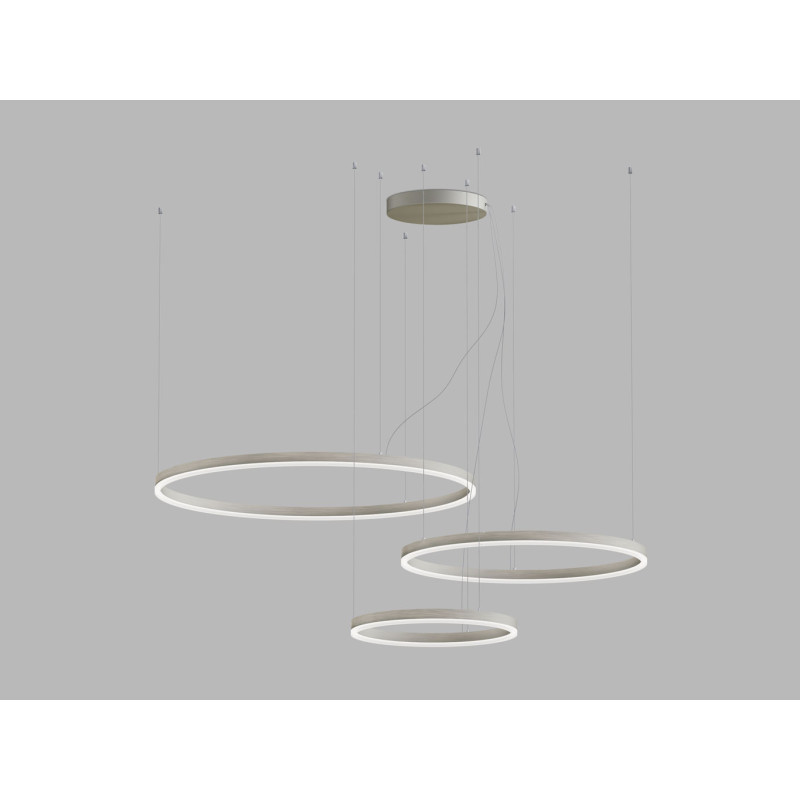 LED2 CIRCLE SET 3 P-Z, N DALI/PUSH 136W 2700K/3000K/4000K 3274776D