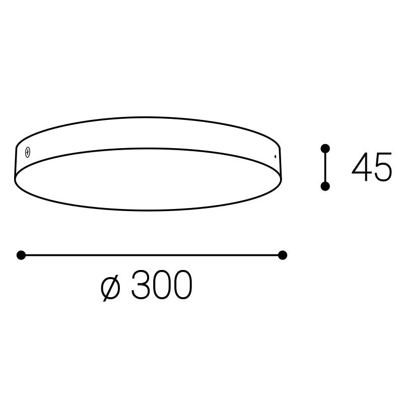 LED2 CIRCLE CANOPY 30, G 6279307
