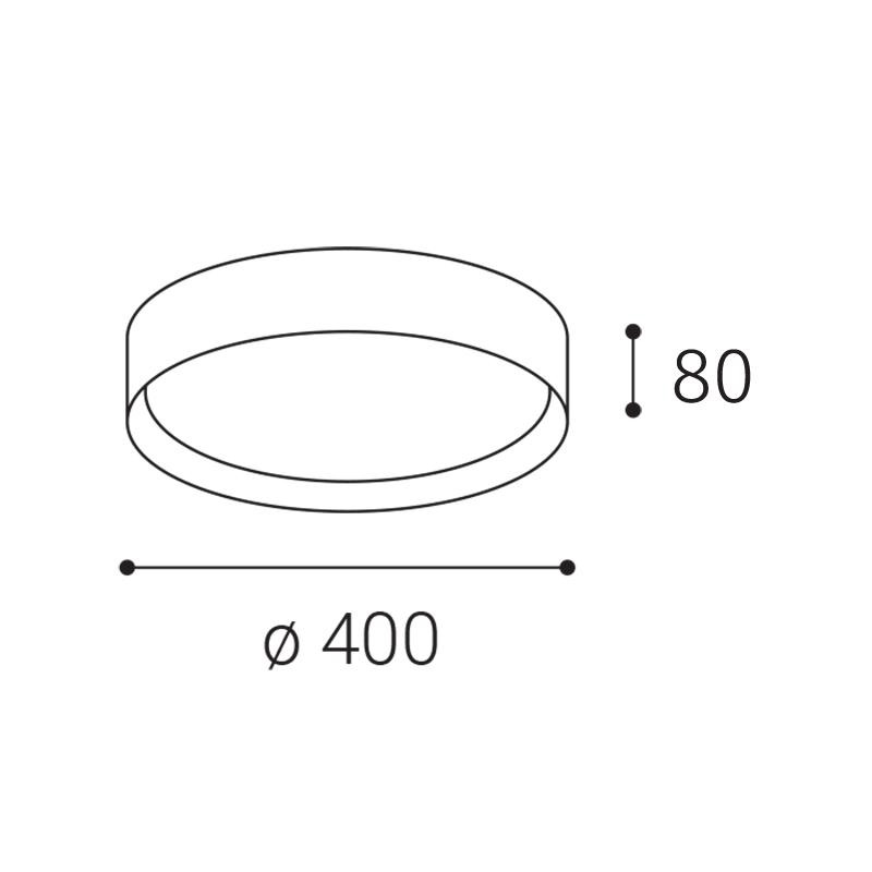 LED2 MILA 40, B 30W 2700K/3000K/4000K 1272073