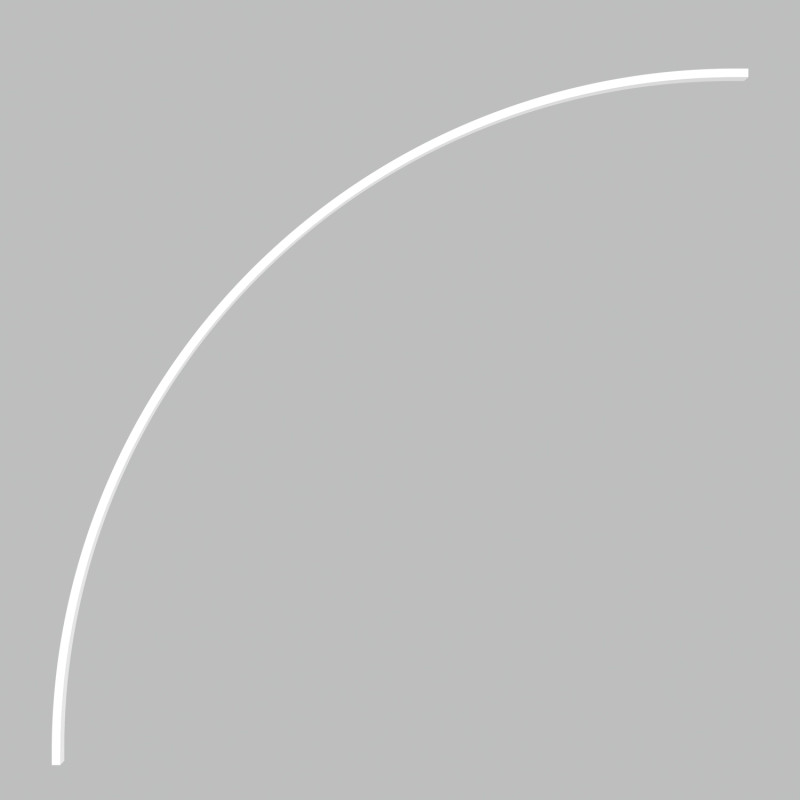 Easy Link Curved Profile R 1041mm White