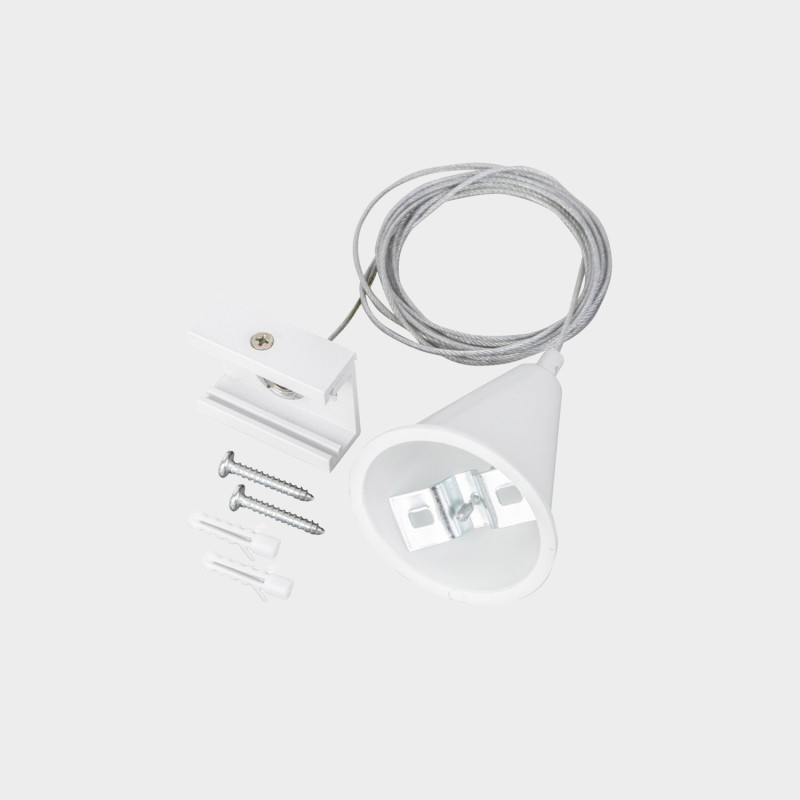 Track Suspension 3 metres Kit White 
