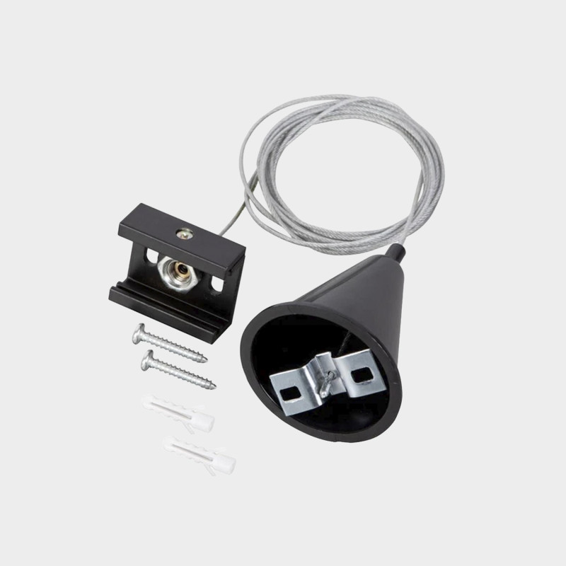 Track Suspension 3 metres Kit Black