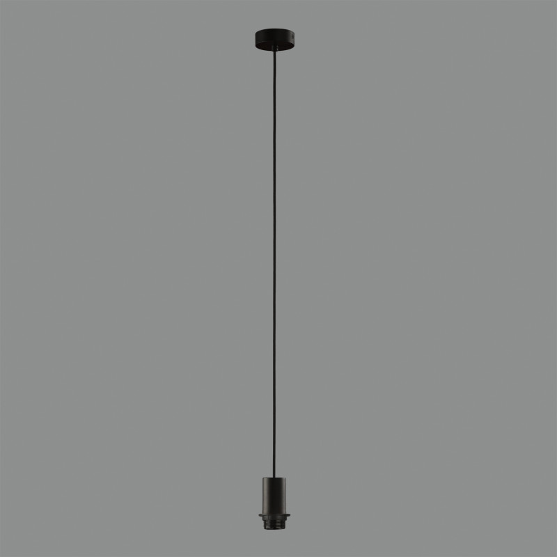 Pendant Kit 6m Black, LED E27 15W, CL.I