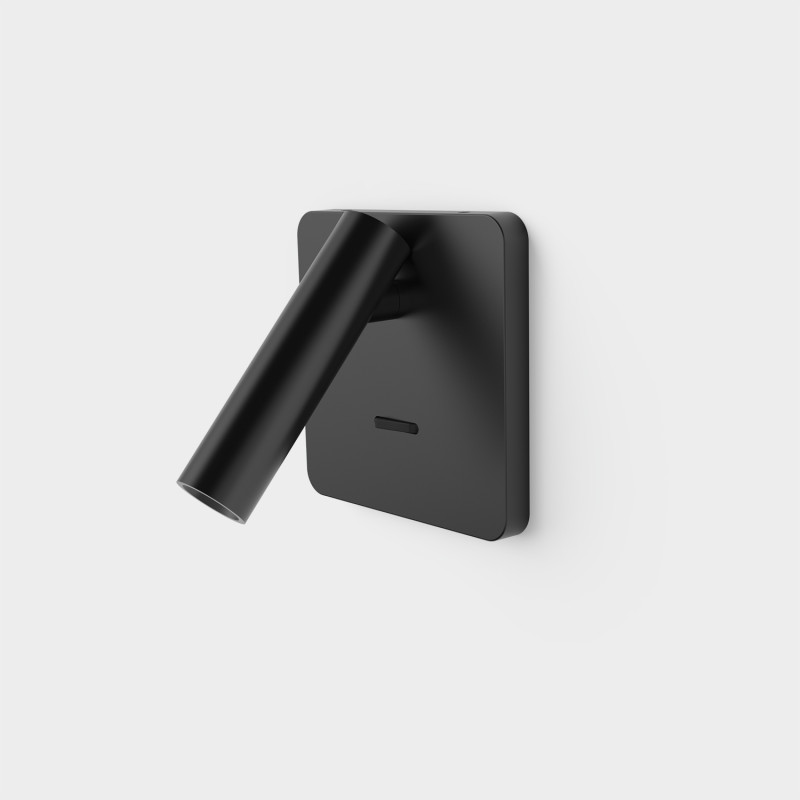 Atria MINI SQUARE Recessed 16/3925  Black, LED 3W 3000K 285lm, CRI90 CL.I, Integrated LED, With switch, Adjustable
