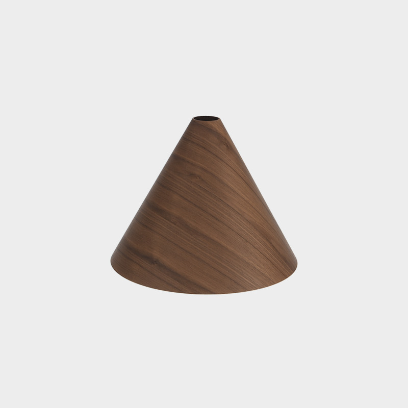 Aura Shade Ø330x250mm Walnut