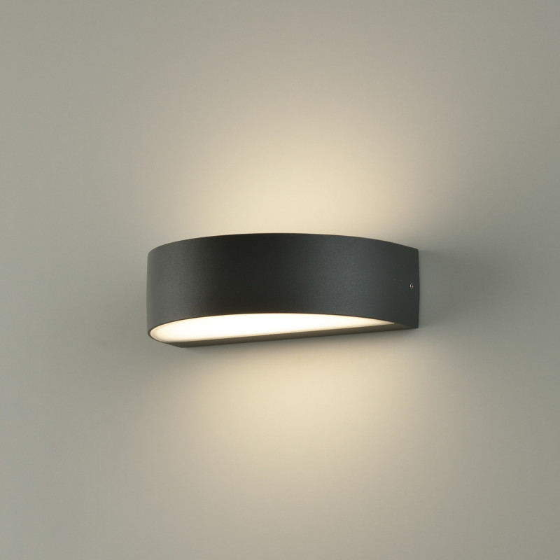 Aysel Wall Lamp 16/2069 Anthracite, LED 2x5W 3000K 715lm, CRI80 CL.I IP65, Dim. Triac, ON-DEMAND **