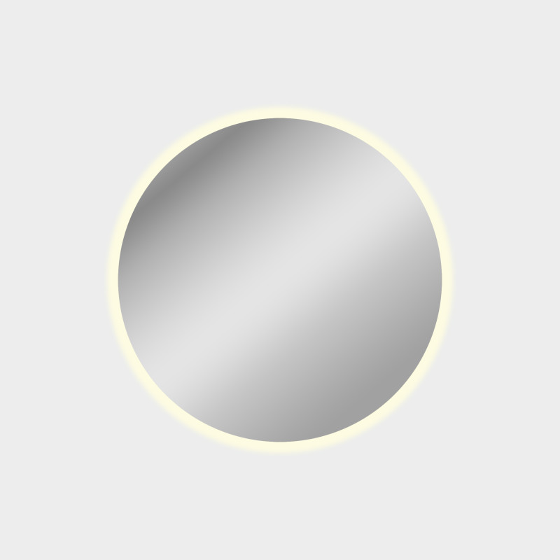 Bari Mirror Ø800mm, LED 34W 3000K 2650lm, CRI90 CL.II IP44, Integrated LED