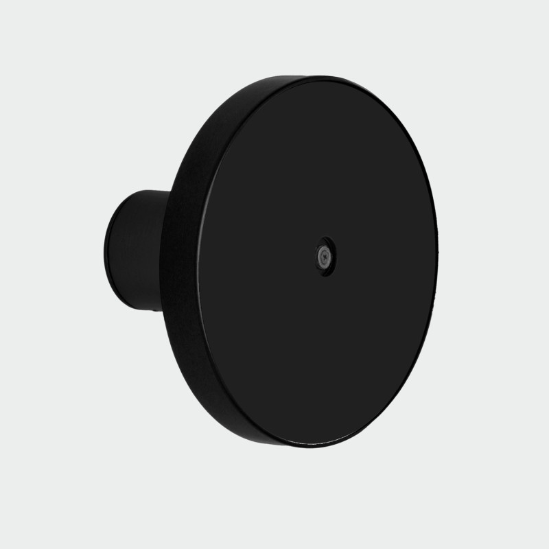 Chamaleon Wall Lamp 16/3975-Ø60 Black, LED 10.5W 3000K 675lm, CRI90 CL.I IP54, Integrated LED, Dim. DALI/Push, without decorati