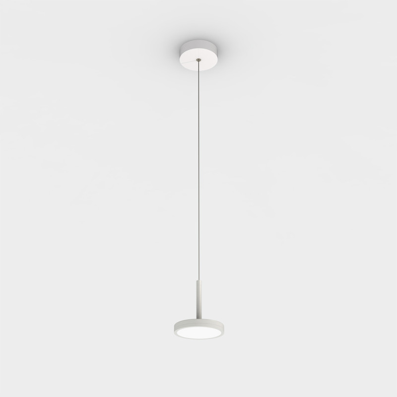 Corvus Pendant lamp Ø120mm White, LED 7.5W 3000K 735lm, CRI90 CL.I