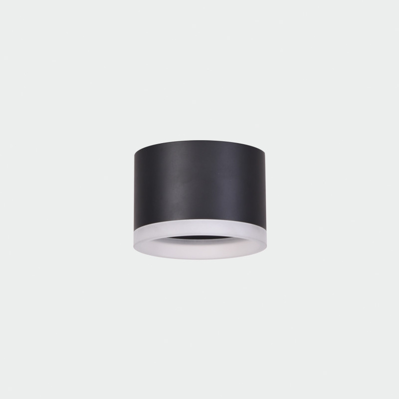Custo 3818 Cylindrical Shade Ø94x70 mm Black/Opal