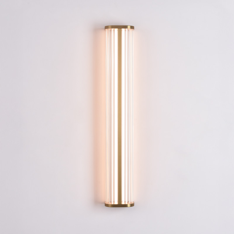 Divino Wall Lamp 16/4005-60 Matt Antique Gold, LED 32W 1135lm, CRI90 CL.II IP44, 2200K-2700K-3000K Slide Switch