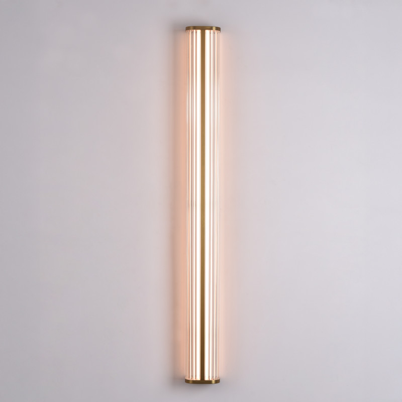 Divino Wall Lamp 16/4005-100 Matt Antique Gold, LED 52W 1890lm, CRI90 CL.II IP44, 2200K-2700K-3000K Slide Switch