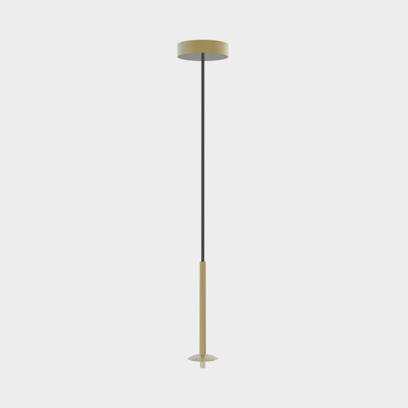 Doris Pendant lamp 3820/1 Antique Gold, LED G9 7W, CL.I, Without glass shade