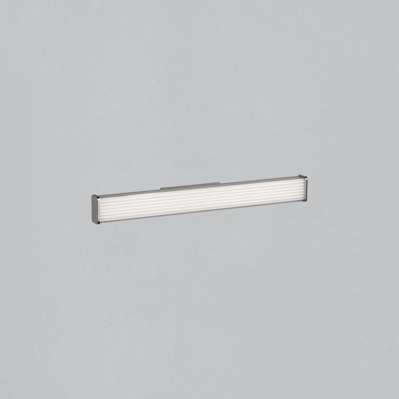 Dune Wall Lamp 600mm Opal/Chrome, LED 19W 1780lm, CRI90 CL.II IP44, 3000K-4000K Slide Switch, Dim. Triac, ON-DEMAND **
