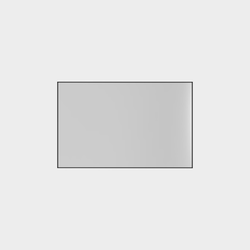 Estela Mirror 710(h)x1110mm Black, Without lighting