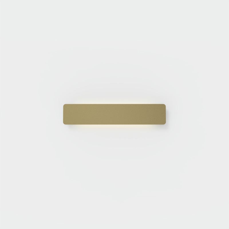 Fosca Wall Lamp 16/3833-40 Technical Gold, LED 10W 1050lm, CRI90 CL.I, Integrated LED, 2700K-3000K-4000K Slide Switch