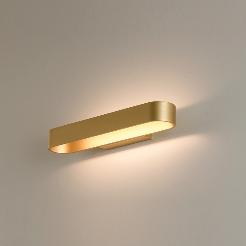 Gala Wall Lamp 16/3189-43 Technical Gold, LED 20W 2430lm, CRI90 CL.I, Integrated LED, 2700K-3000K-4000K Slide Switch, Dim. DALI/