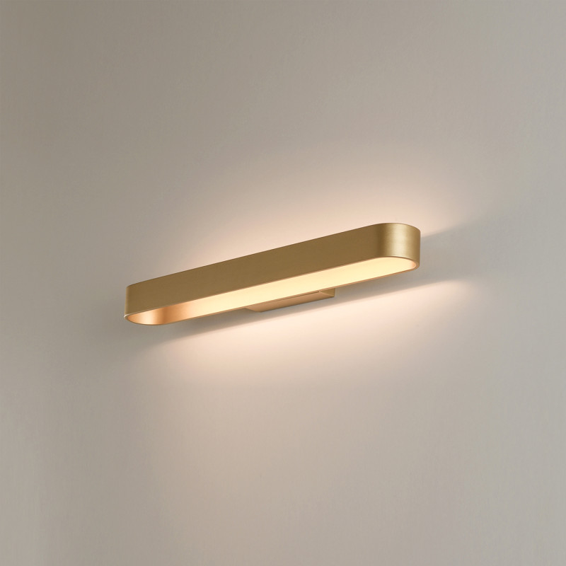 Gala Wall Lamp 16/3189-60 Technical Gold, LED 31W 3650lm, CRI90 CL.I, Integrated LED, 2700K-3000K-4000K Slide Switch, Dim. DALI/