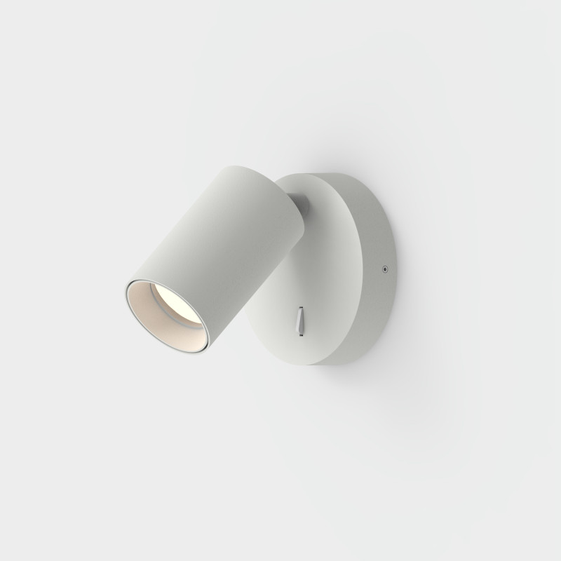 Gina Wall Lamp 16/3874 White, LED GU10 8W, CL.II, With switch, Adjustable