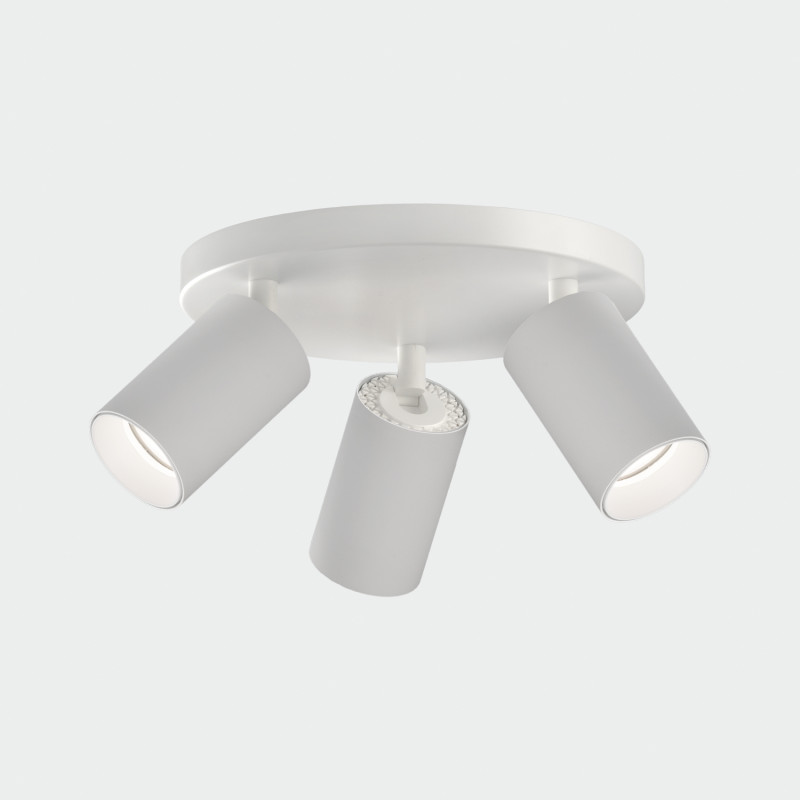 Gina stropné svietidlo 3874/3 White, LED GU10 3x8W, CL.I, Adjustable