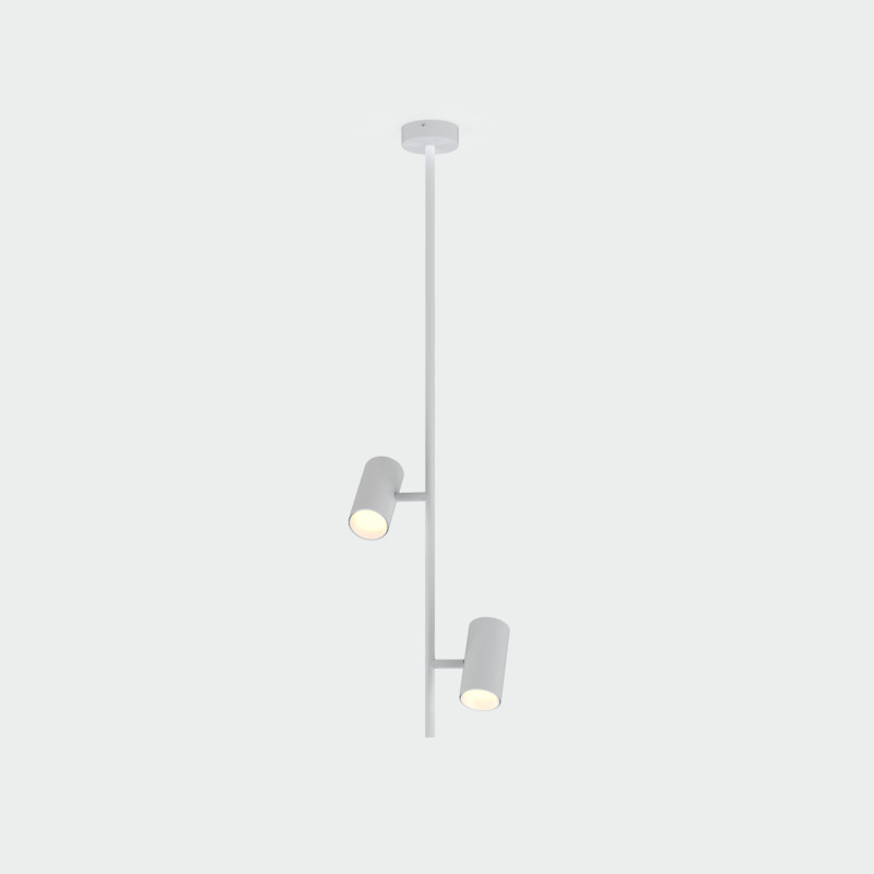 Gina Pendant lamp 3874/2 White, LED GU10 2x8W, CL.I