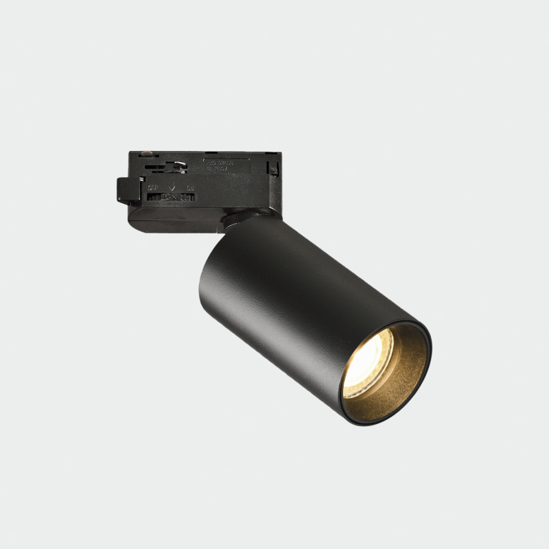 Gina Track light 3874 Black, LED GU10 8W, CL.II, Adjustable