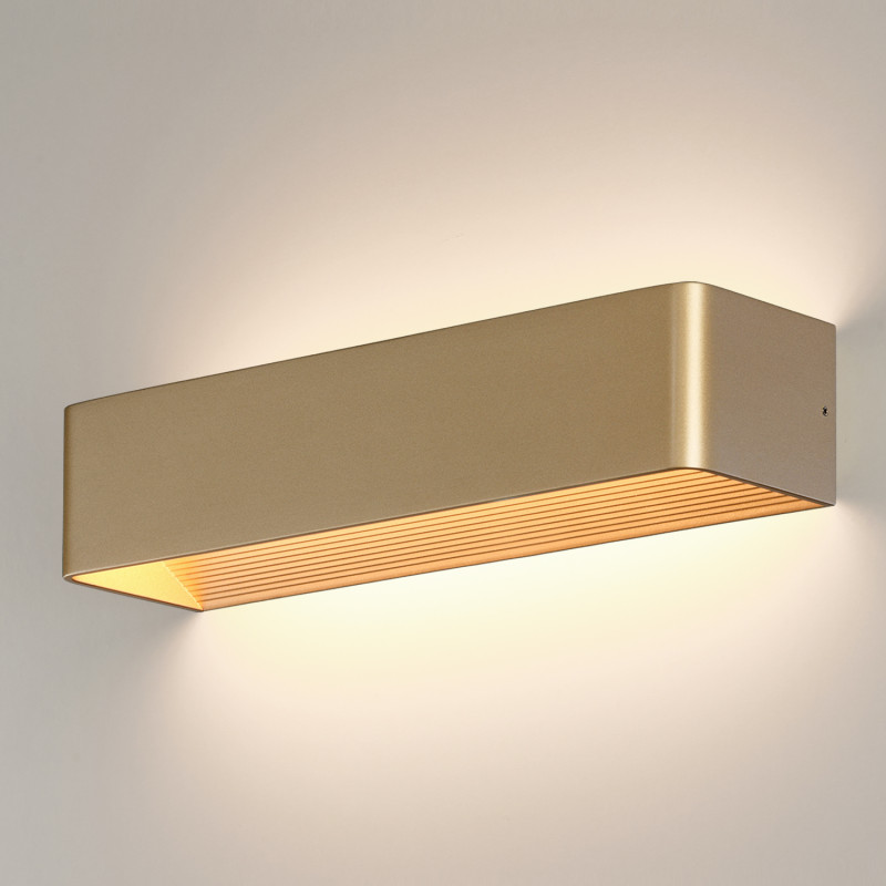 Icon Wall Lamp 16/3089-36 Technical Gold, LED 21W 2200lm, CRI90 CL.II, Integrated LED, 2700K-3000K-4000K Slide Switch, Dim. DALI