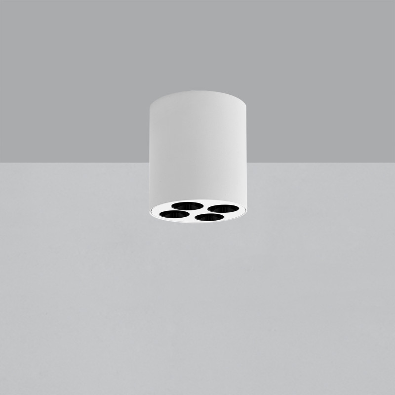 Invisible stropné svietidlo  Ø70mm Circular White, LED 9W 3000K 680lm, CRI90 CL.I, Dim. DALI/Push, ON-DEMAND **