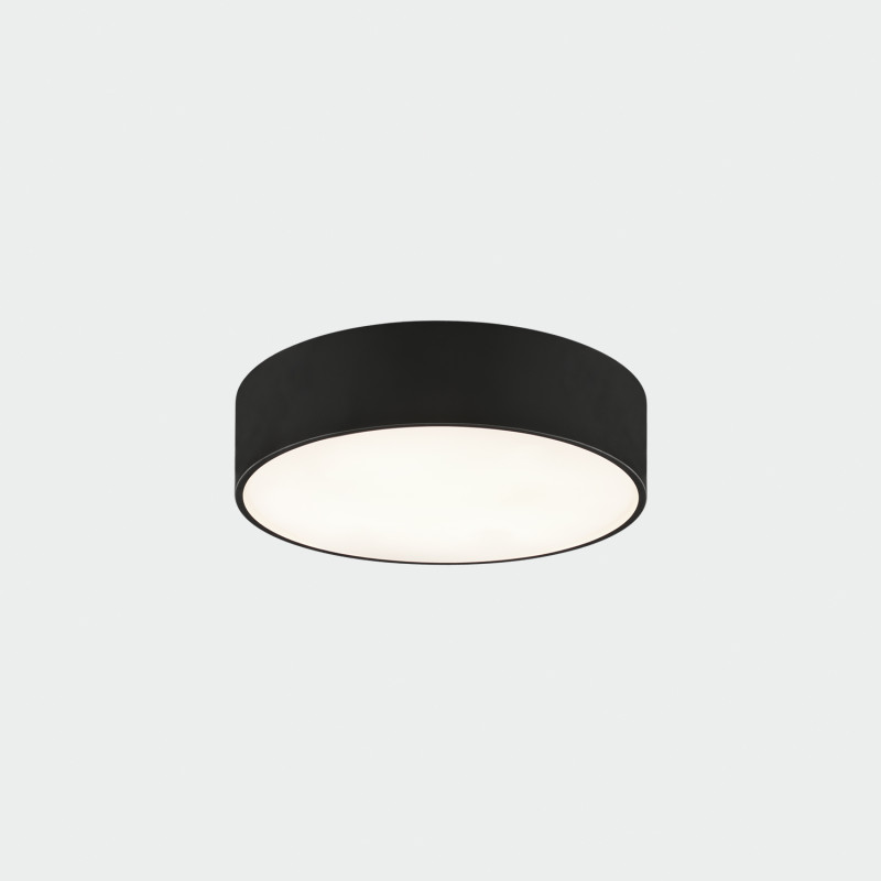 Isia stropné svietidlo 3453/30 Black, LED 18W 2300lm, CRI90 CL.I, 2700K-3000K-4000K Slide Switch, Dim. Triac, ON-DEMAND **