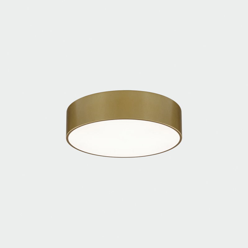 Isia stropné svietidlo 3453/30 Tech Gold, LED 18W 2300lm, CRI90 CL.I, 2700K-3000K-4000K Slide Switch, Dim. DALI/Push, ON-DEMAND