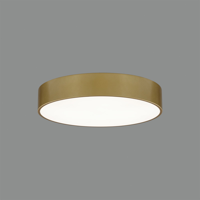 Isia stropné svietidlo 3453/40 Tech Gold, LED 30W 3540lm, CRI90 CL.I, Integrated LED, 2700K-3000K-4000K Slide Switch, Dim. DALI