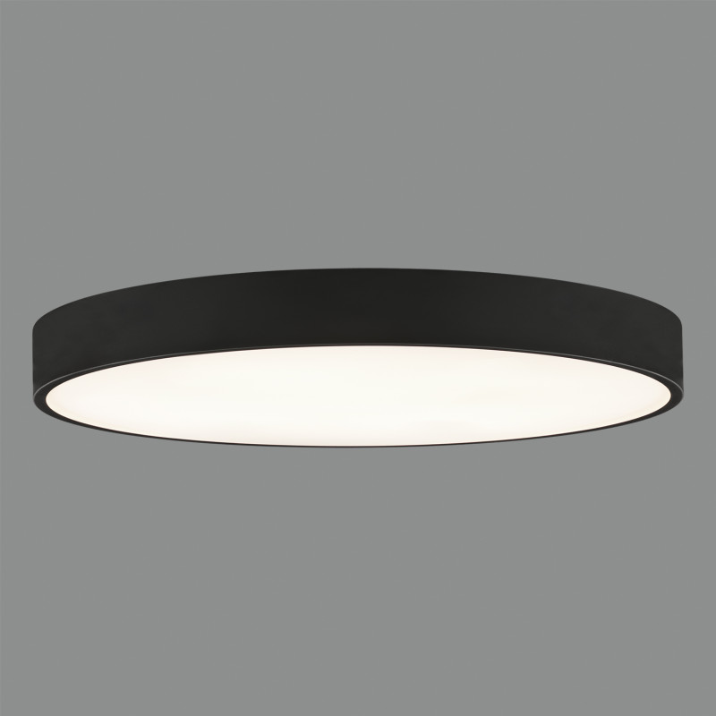 Isia stropné svietidlo 3453/100 Black, LED 126W 17210lm, CRI90 CL.I, Integrated LED, 2700K-3000K-4000K Slide Switch, Dim. Triac