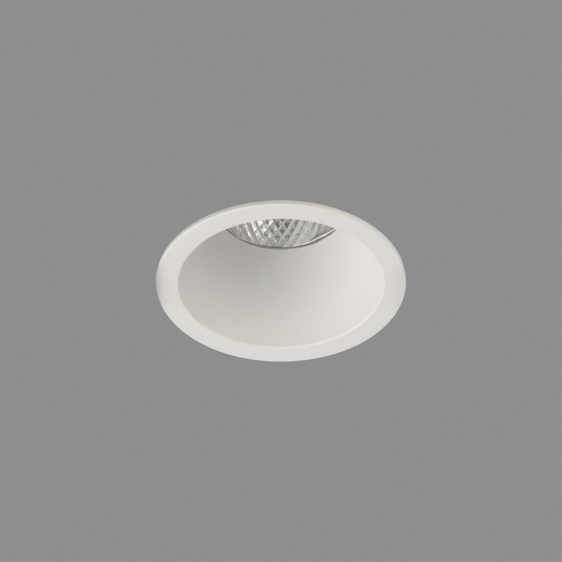 Kidal Recessed Ø100mm White, LED COB 12,5W 2700K 1245lm, CRI90 CL.II IP44/IP20, MULTI-PACK