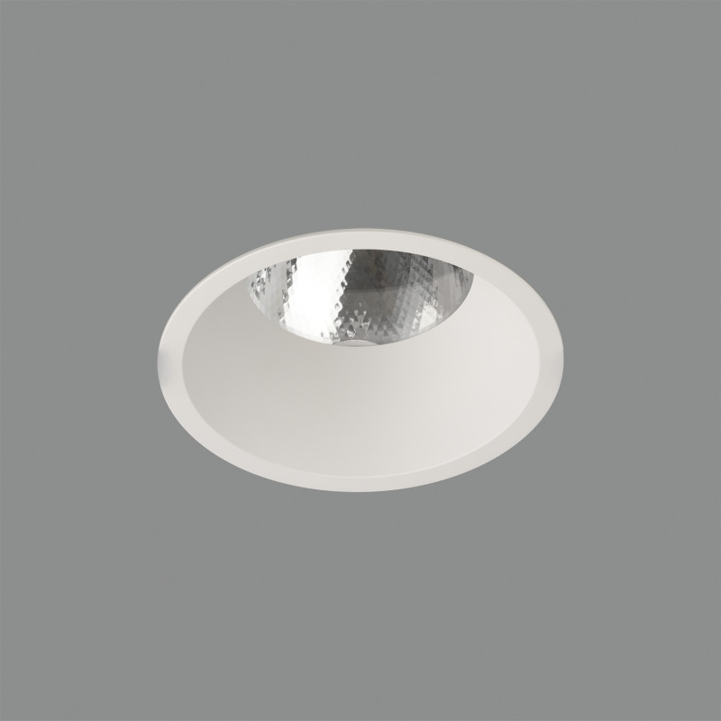 Kidal Recessed Ø130mm White, LED COB 18W 4000K 2140lm, CRI90 CL.II IP44/IP20, Dim. DALI/Push, MULTI-PACK, ON-DEMAND **