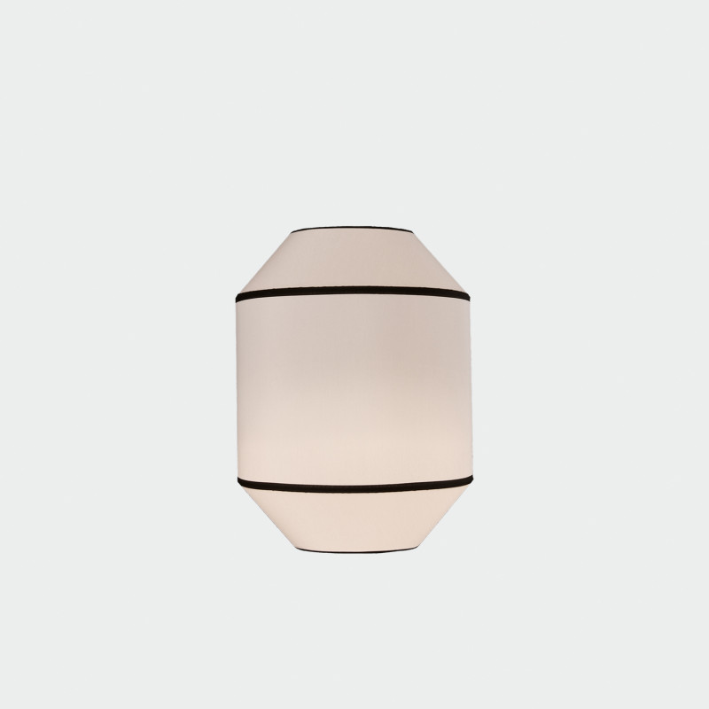 Kira Shade Ø250x300mm White/Black, E27