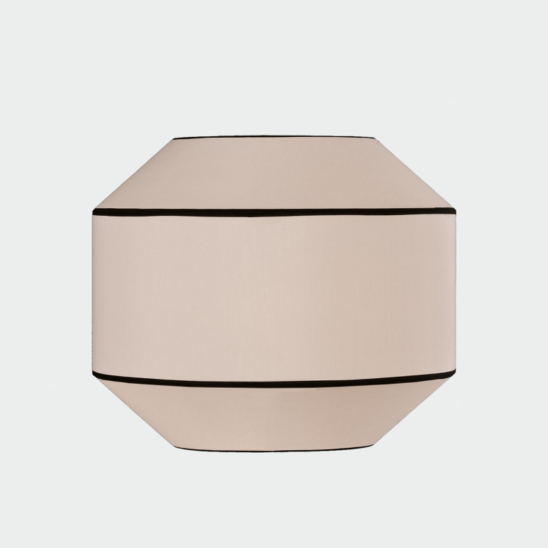Kira Shade Ø450x375mm White/Black, E27