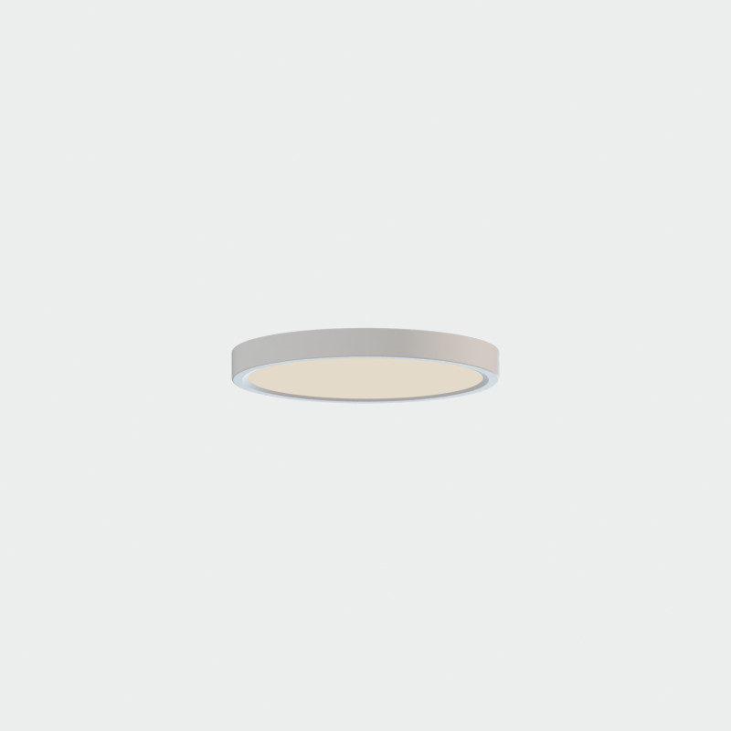 Koe stropné svietidlo Ø230mm White, LED 18W 2160lm, CRI90 CL.II IP43, 3000K-4000K Slide Switch