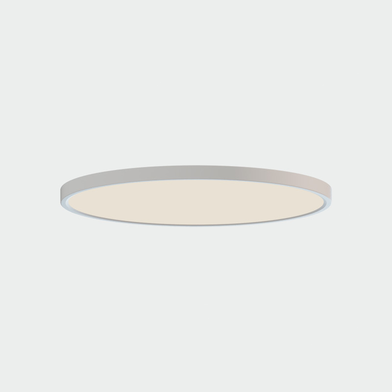 Koe stropné svietidlo Ø480mm White, LED 36W 4400lm, CRI90 CL.II IP43, 3000K-4000K Slide Switch